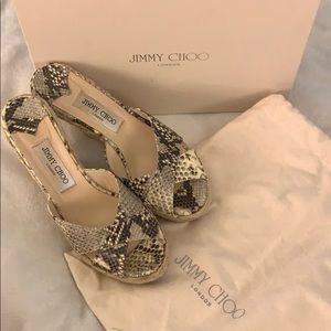Jimmy Choo size 8 light ware